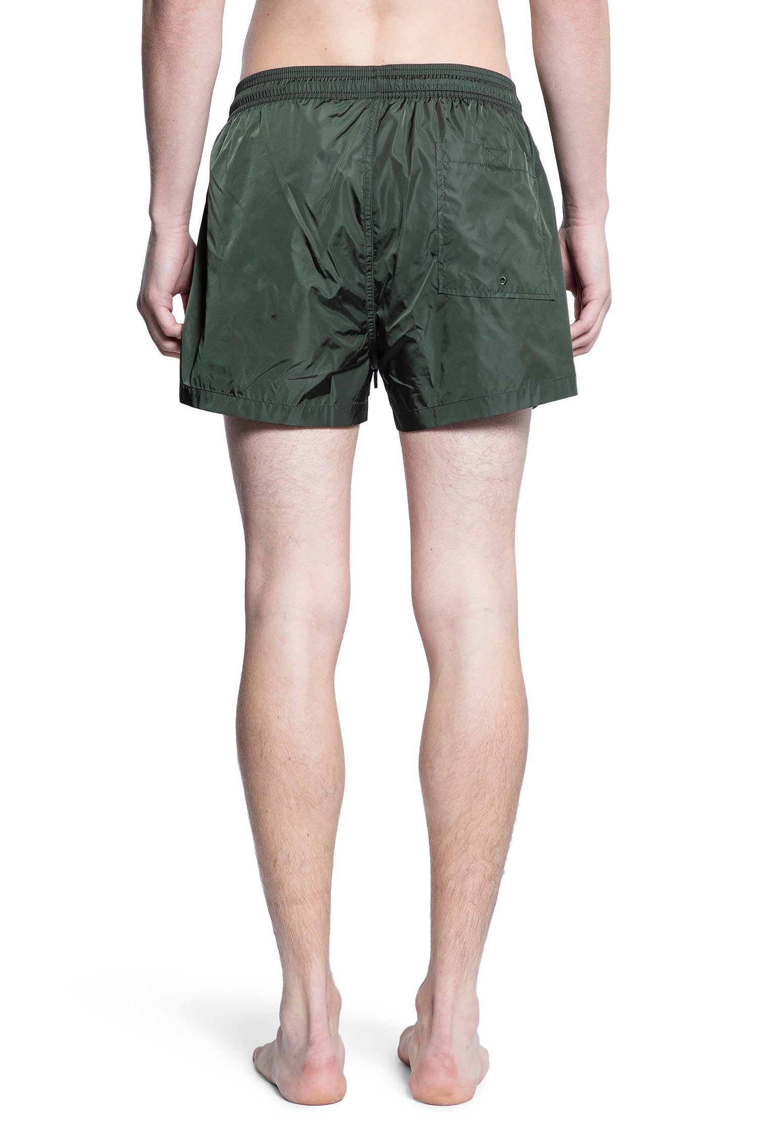 OFF-WHITE MAN GREEN SWIMWEAR