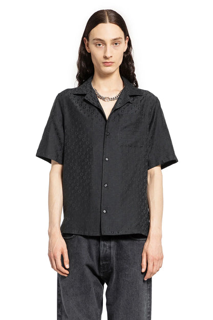 Antonioli OFF-WHITE MAN BLACK SHIRTS