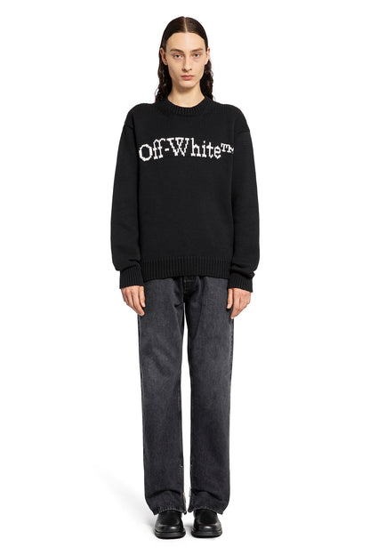 OFF-WHITE MAN BLACK KNITWEAR