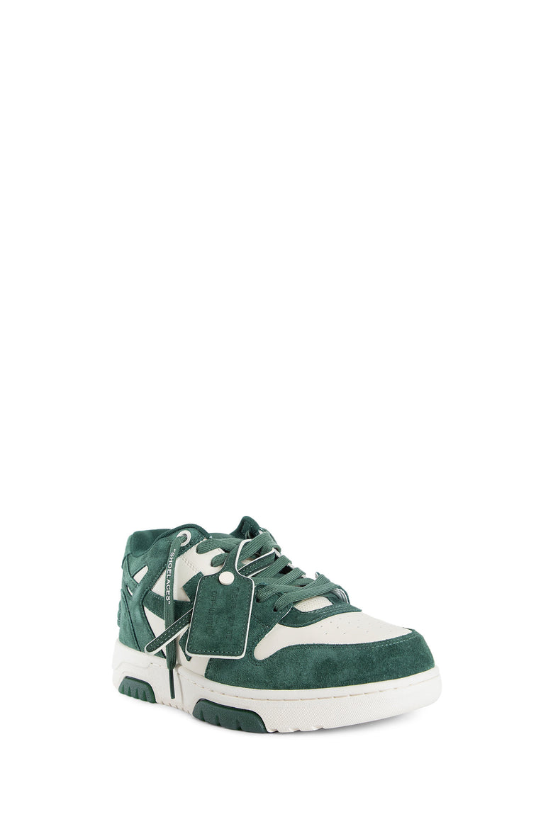 OFF-WHITE MAN GREEN SNEAKERS