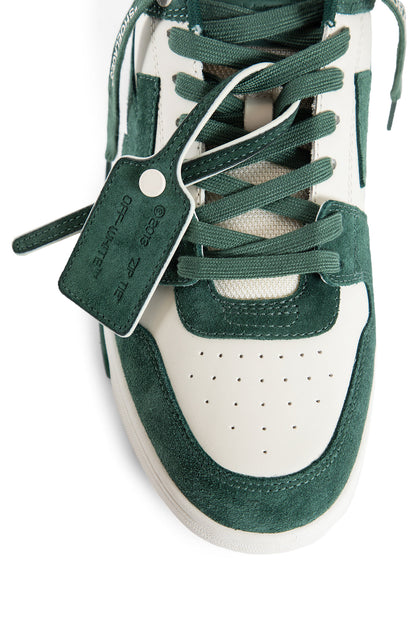 OFF-WHITE MAN GREEN SNEAKERS