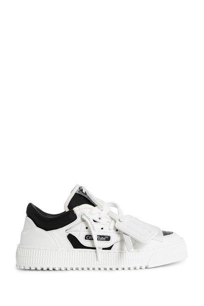 OFF-WHITE MAN BLACK&WHITE SNEAKERS