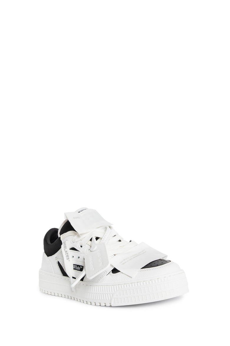 OFF-WHITE MAN BLACK&WHITE SNEAKERS