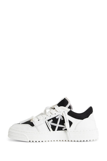 OFF-WHITE MAN BLACK&WHITE SNEAKERS