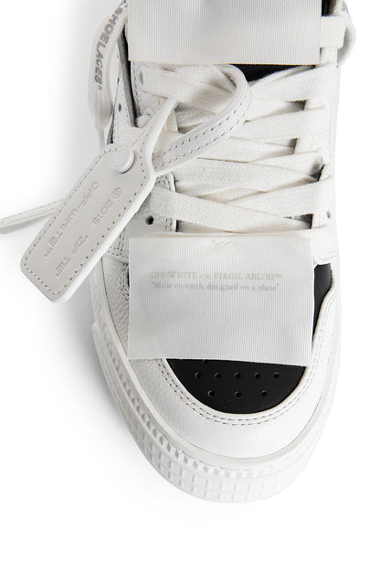 OFF-WHITE MAN BLACK&WHITE SNEAKERS