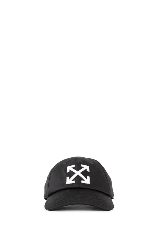 OFF-WHITE MAN BLACK HATS