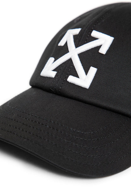 OFF-WHITE MAN BLACK HATS