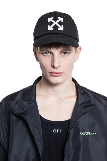 OFF-WHITE MAN BLACK HATS