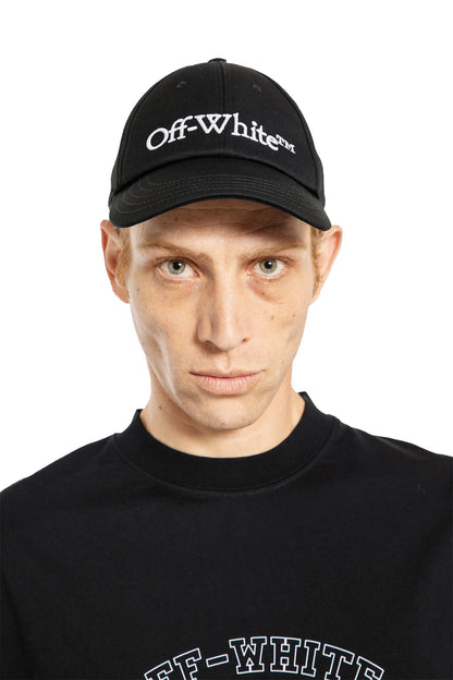 OFF-WHITE MAN BLACK HATS