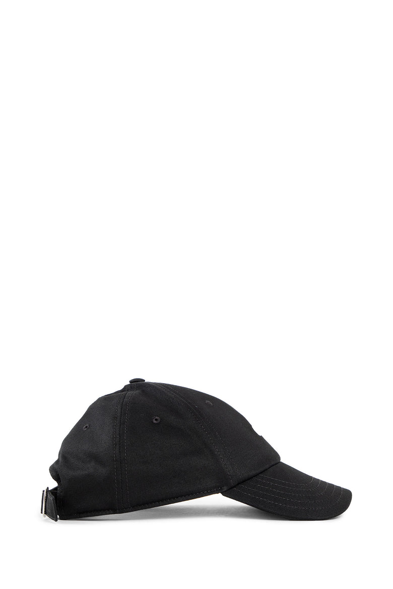 OFF-WHITE MAN BLACK HATS