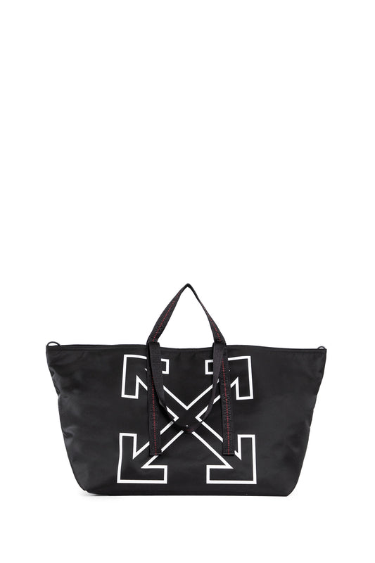 OFF-WHITE MAN BLACK TOTE BAGS