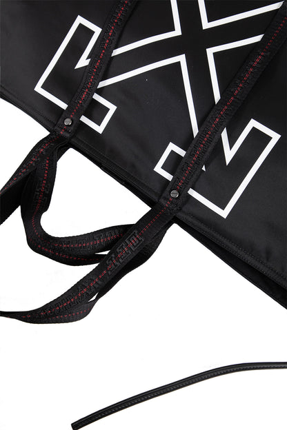 OFF-WHITE MAN BLACK TOTE BAGS