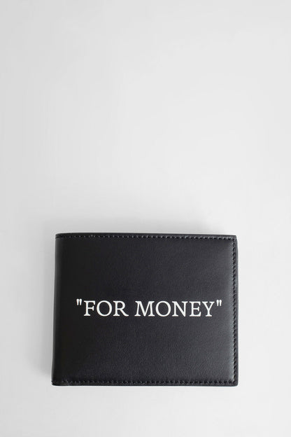 OFF-WHITE MAN BLACK WALLETS & CARDHOLDERS