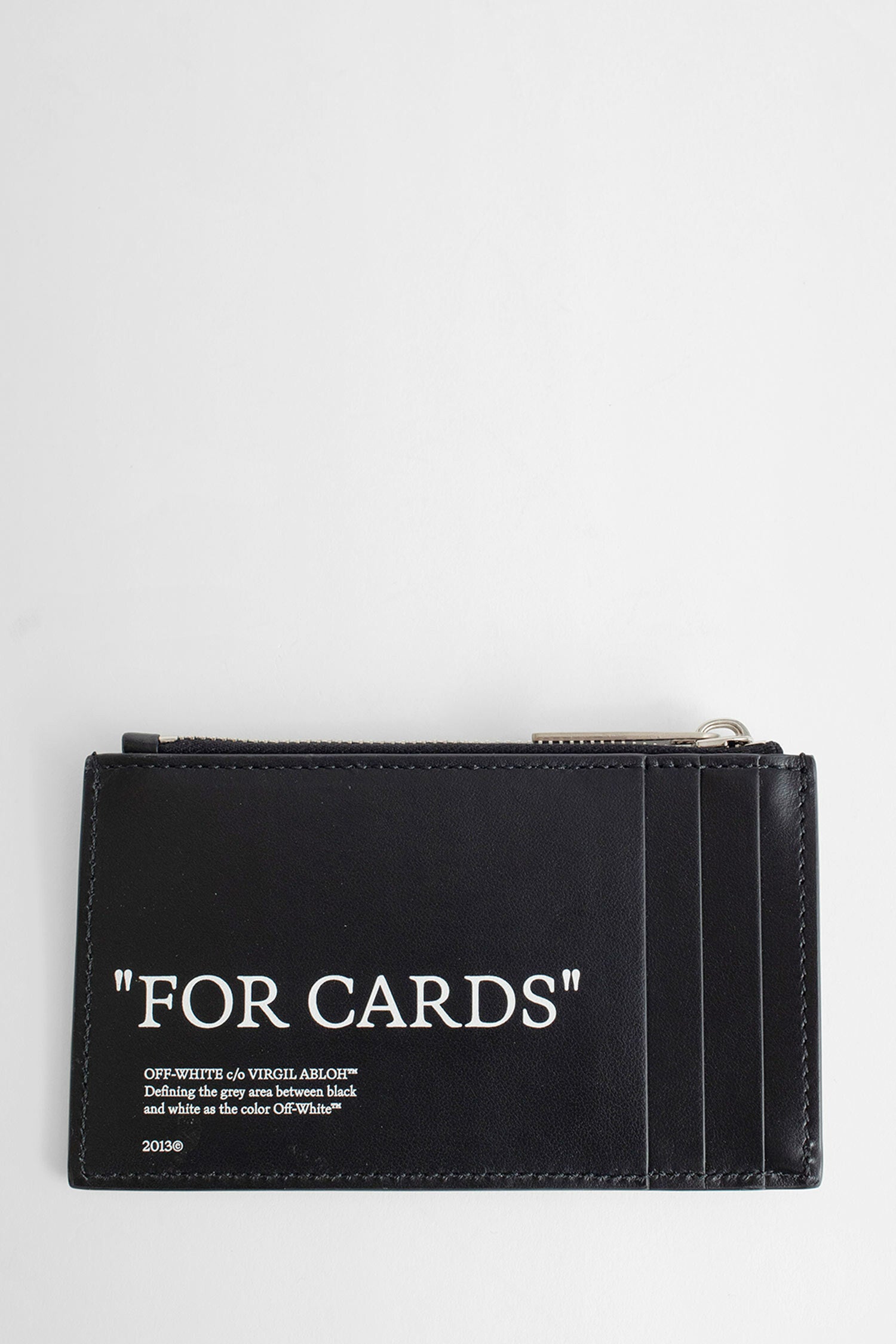 OFF-WHITE MAN BLACK WALLETS & CARDHOLDERS