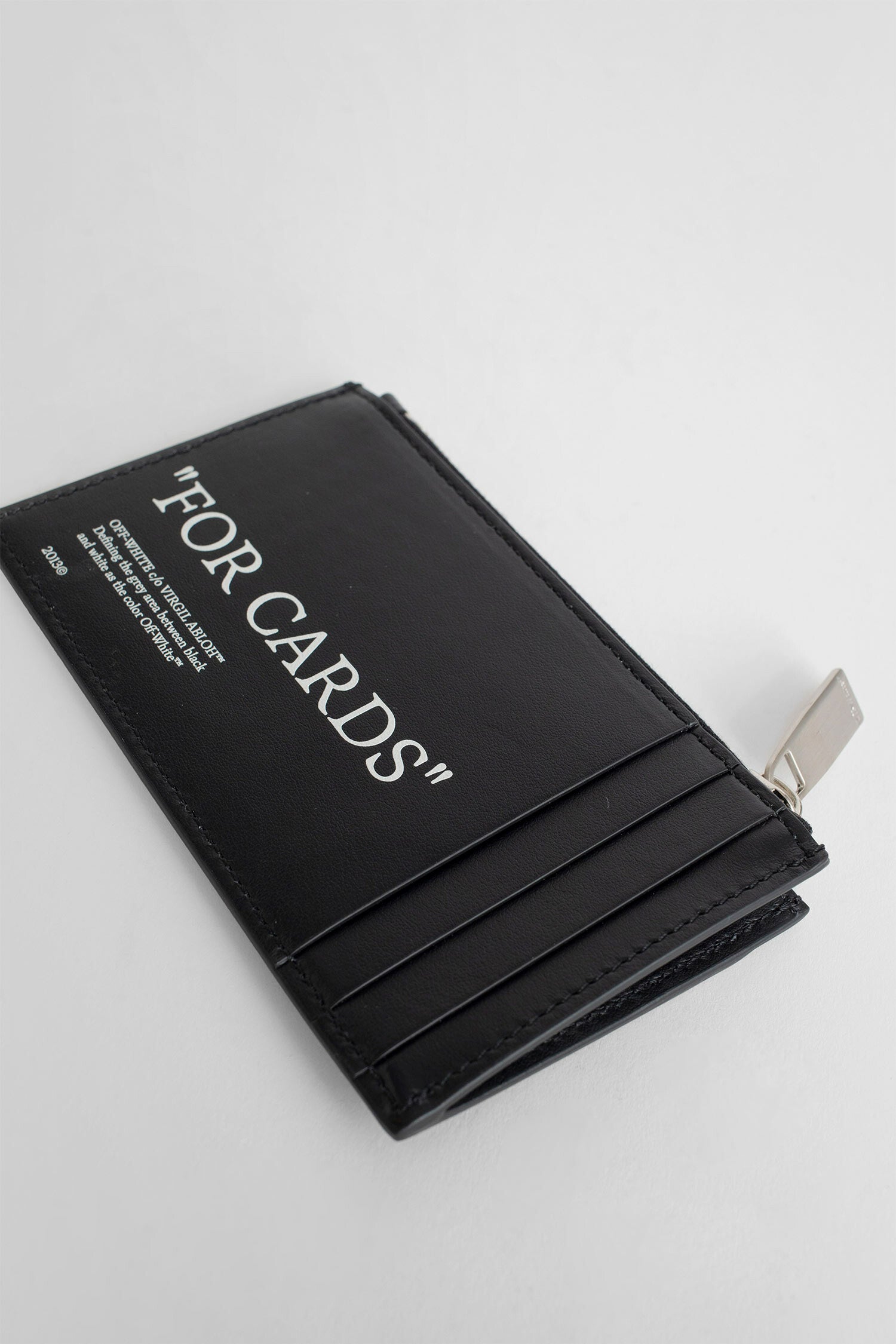 OFF-WHITE MAN BLACK WALLETS & CARDHOLDERS