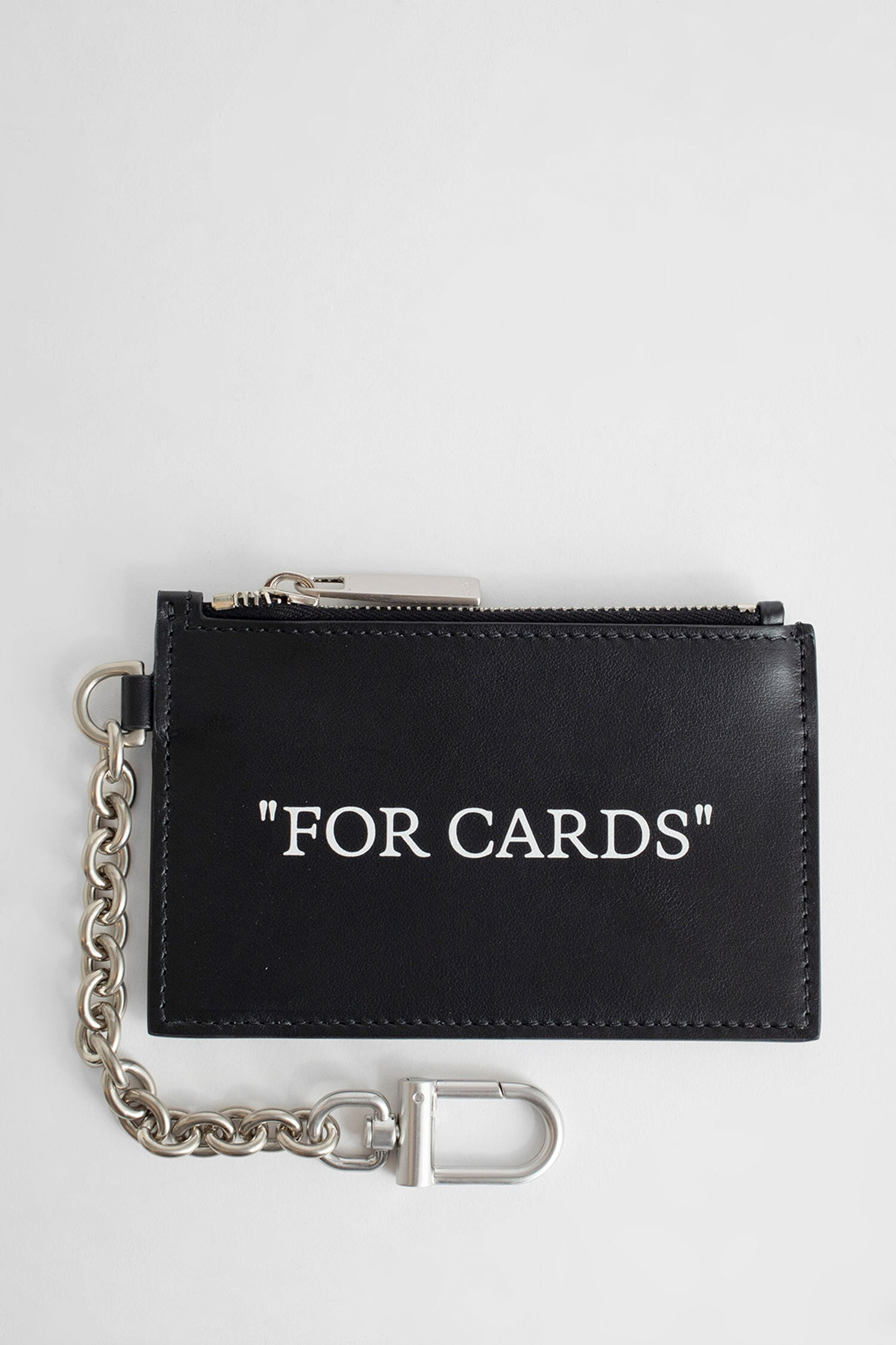 OFF-WHITE MAN BLACK KEYCHAINS