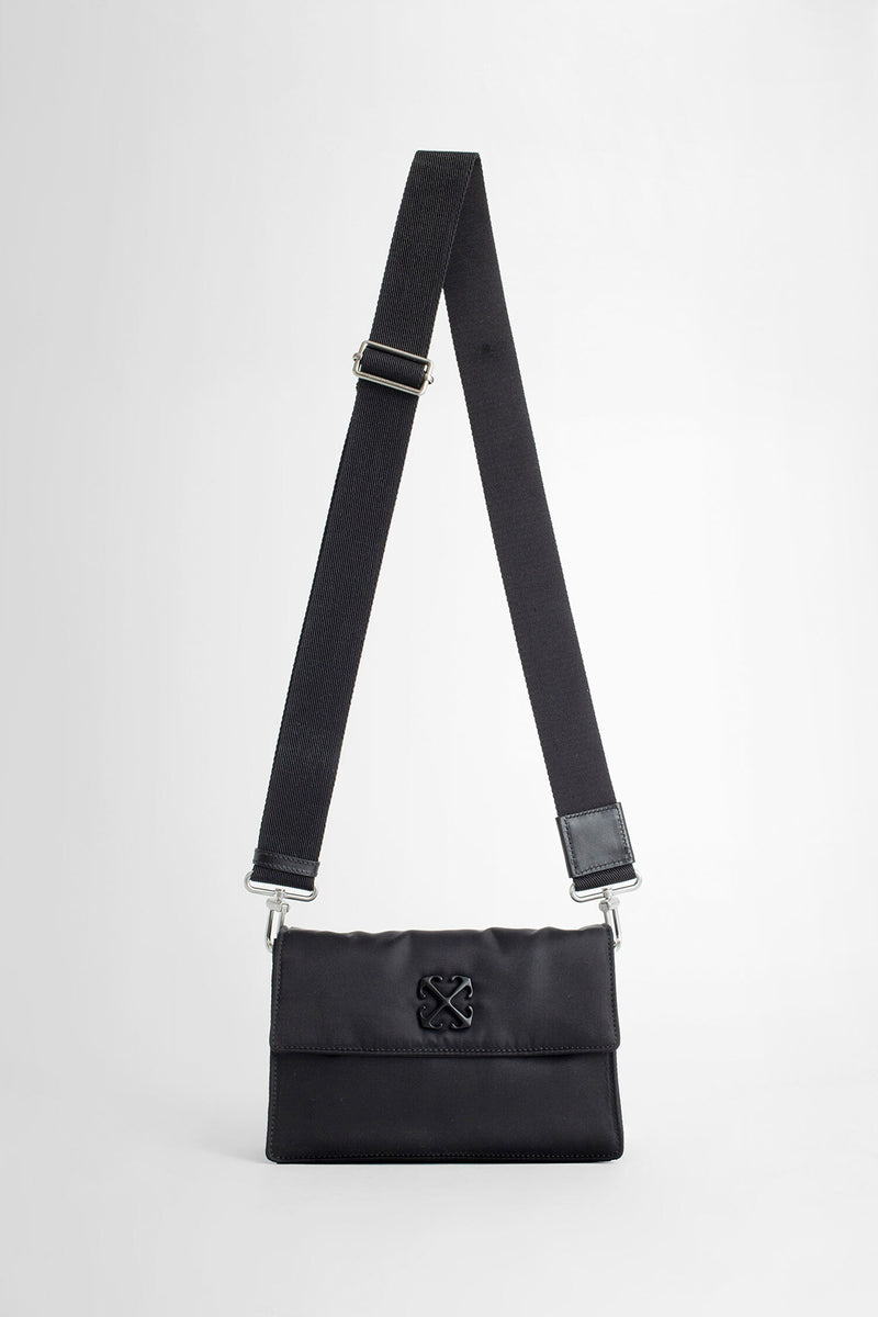 OFF-WHITE MAN BLACK TOP HANDLE BAGS