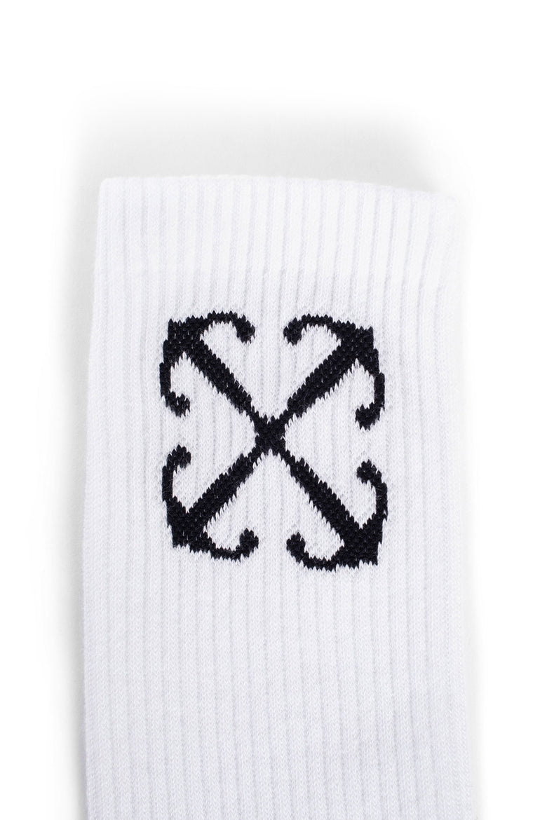 OFF-WHITE MAN WHITE SOCKS