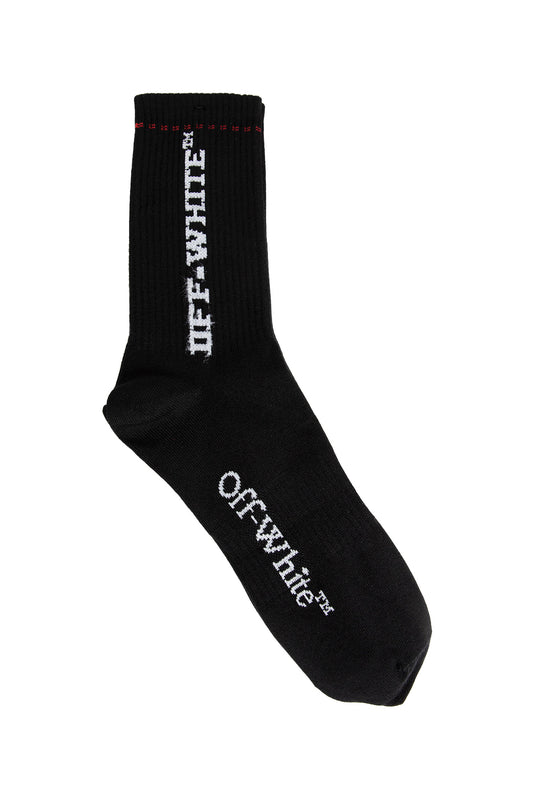 OFF-WHITE MAN BLACK SOCKS