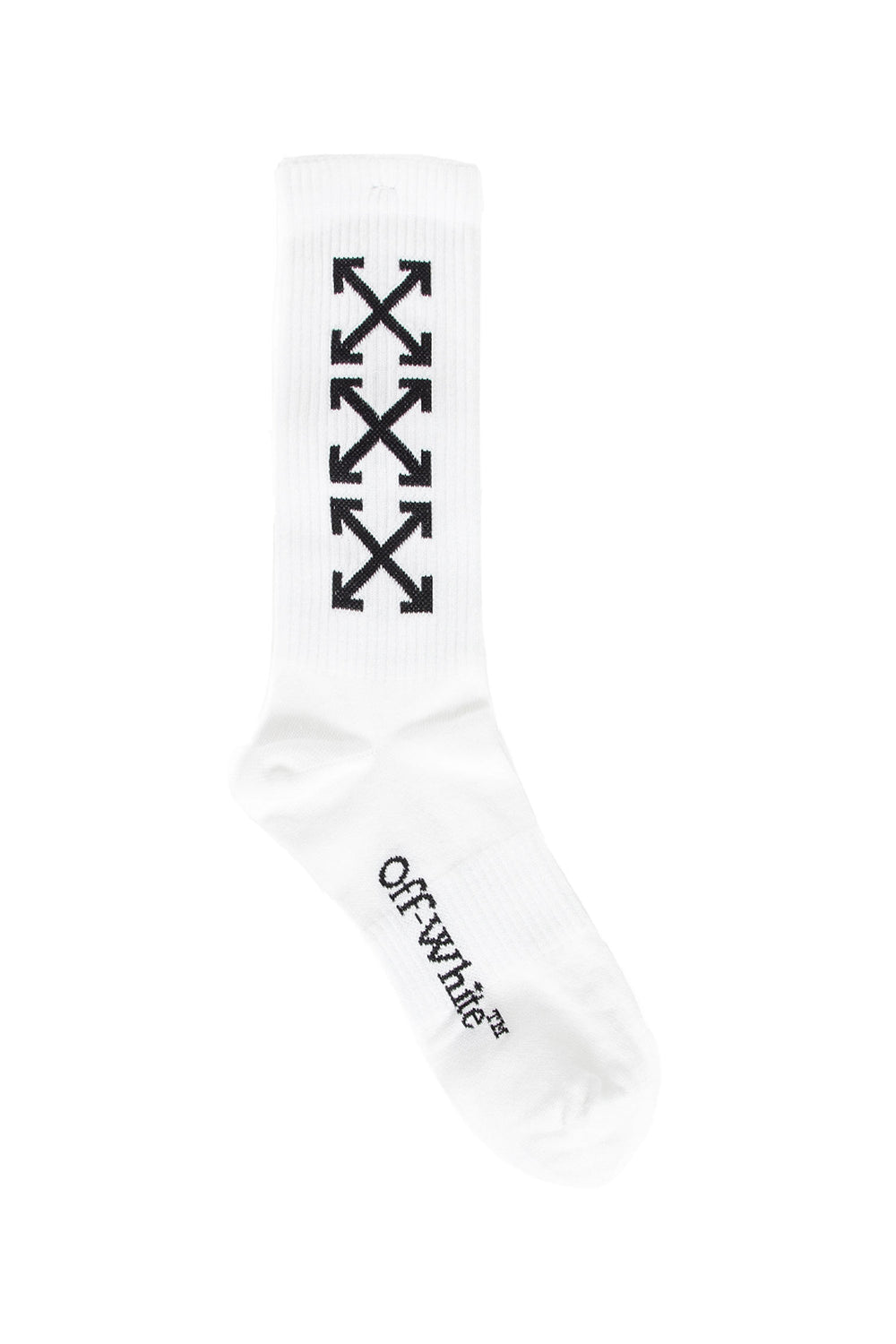 OFF-WHITE MAN WHITE SOCKS