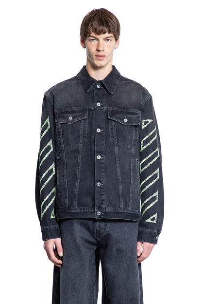 OFF-WHITE MAN BLACK JACKETS