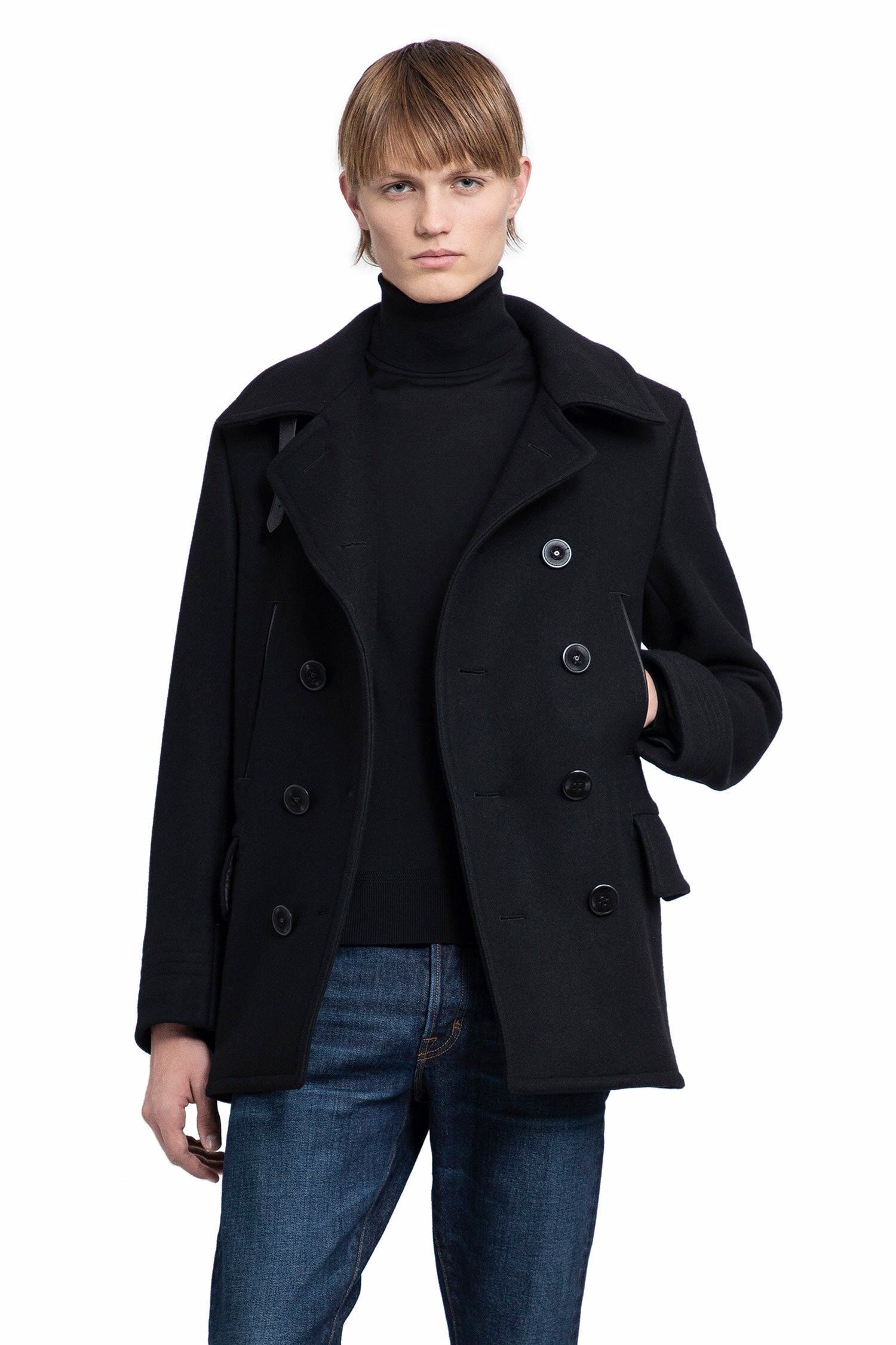 TOM FORD MAN BLACK COATS