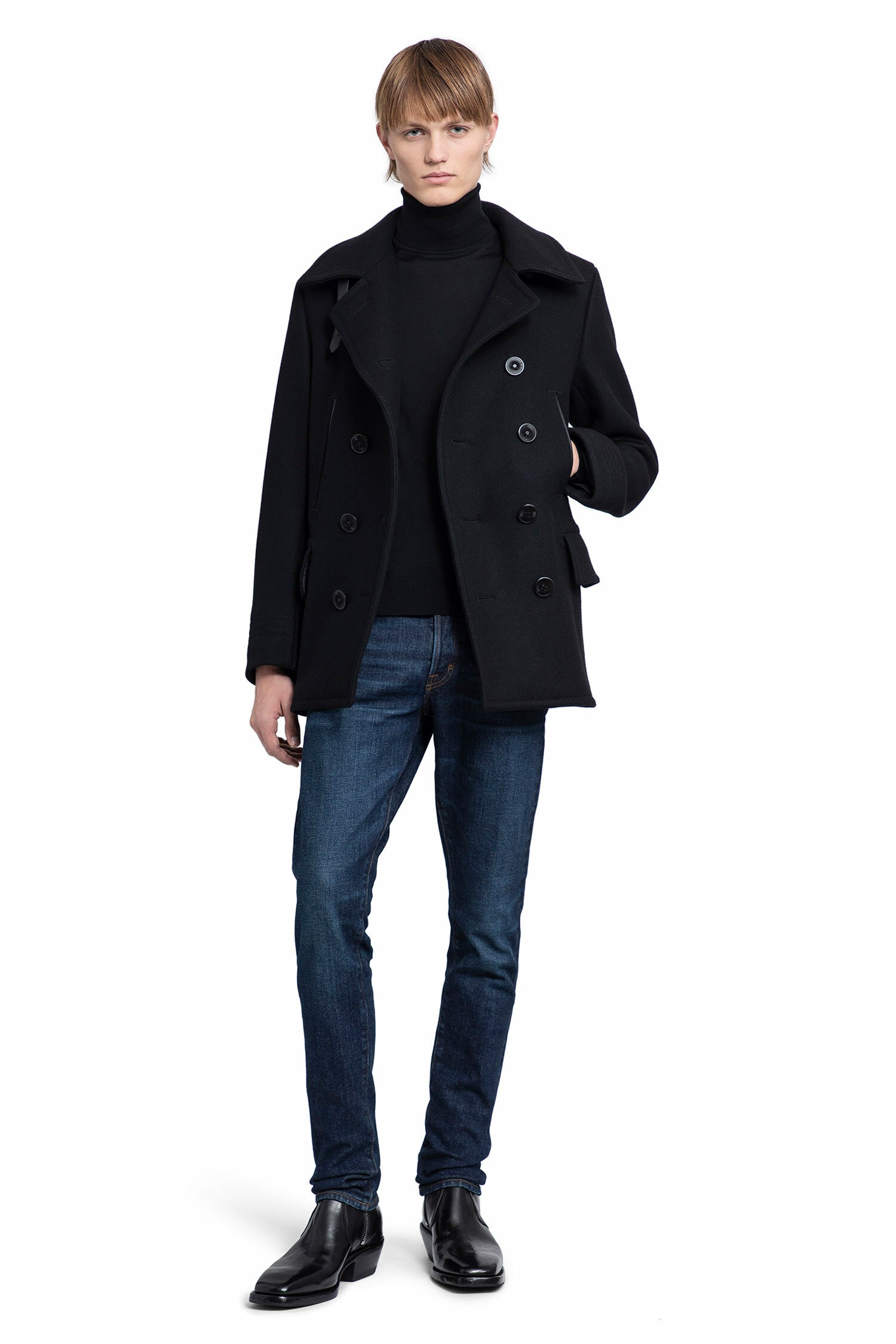 TOM FORD MAN BLACK COATS