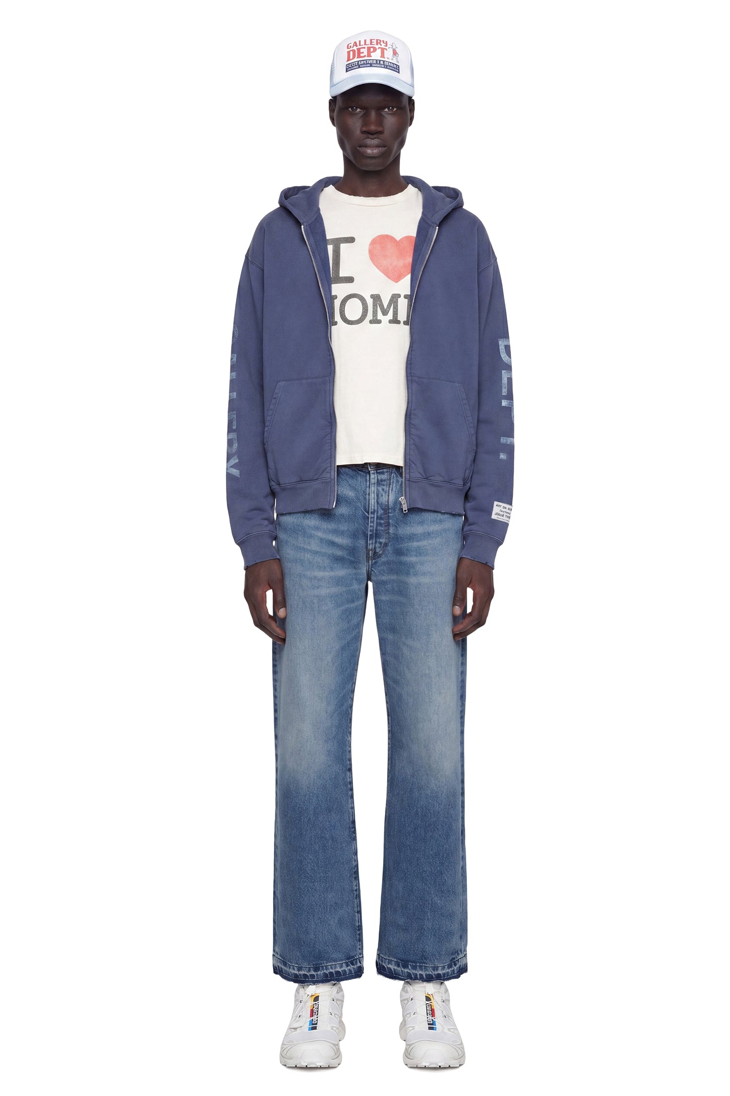 GALLERY DEPT. Collector Paris Zip Hoodie man