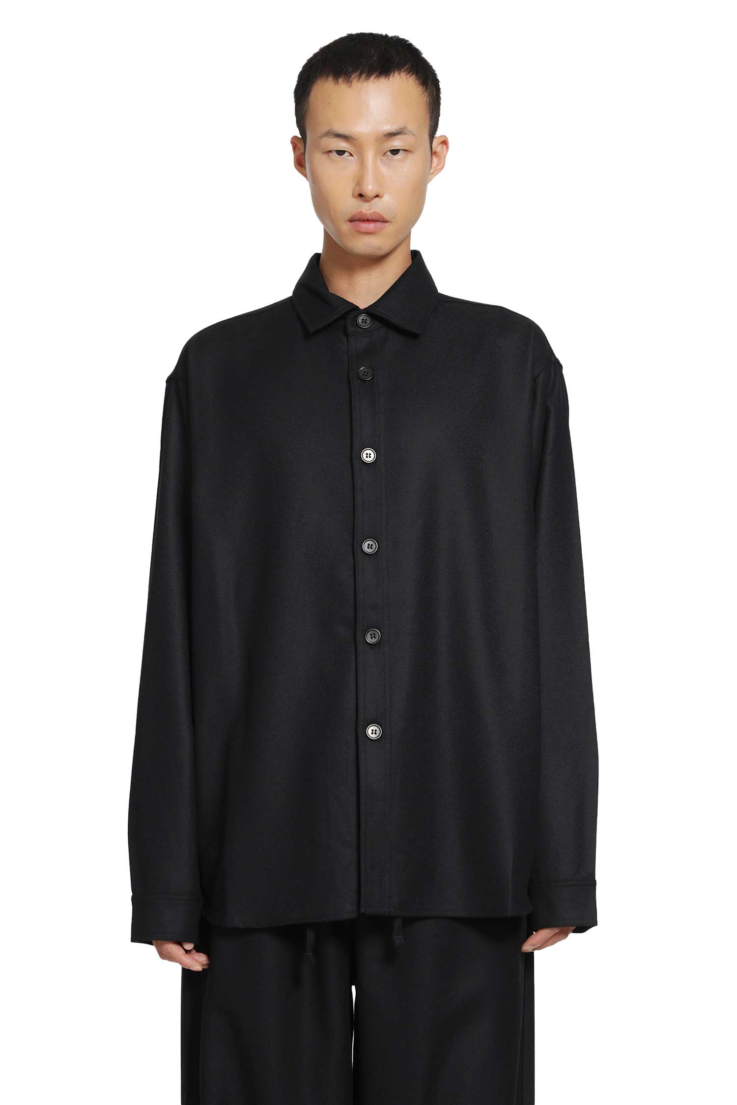 Wool Flannel Overshirt
