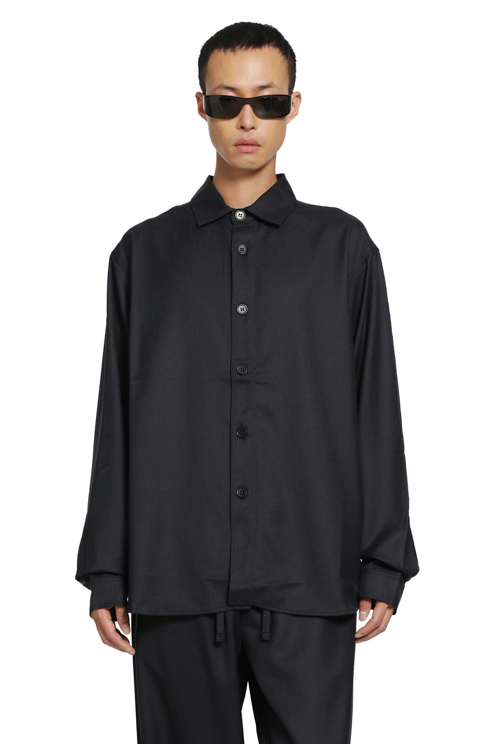 ROSE BURRITO Wool Overshirt man