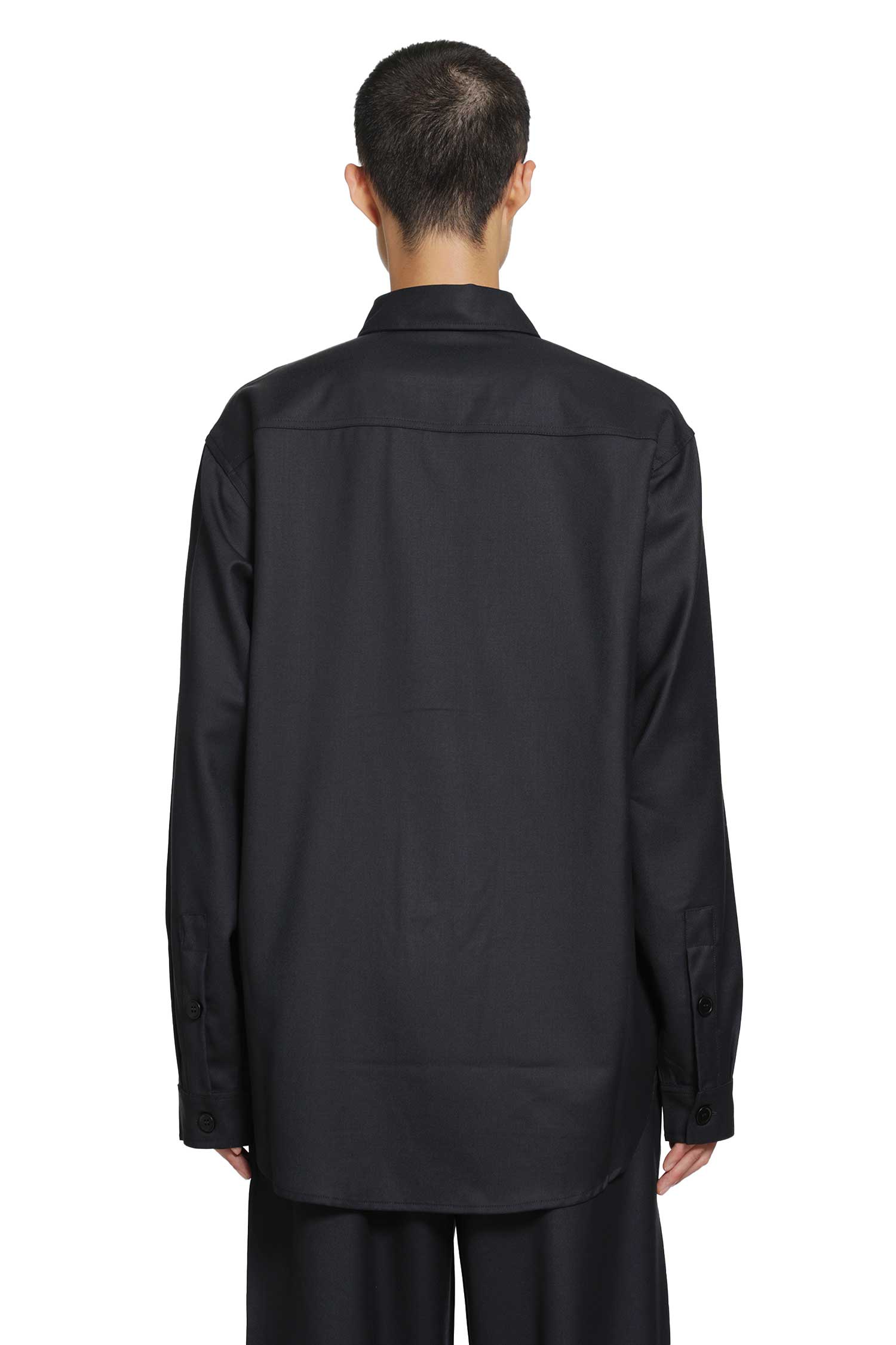 ROSE BURRITO Wool Overshirt man