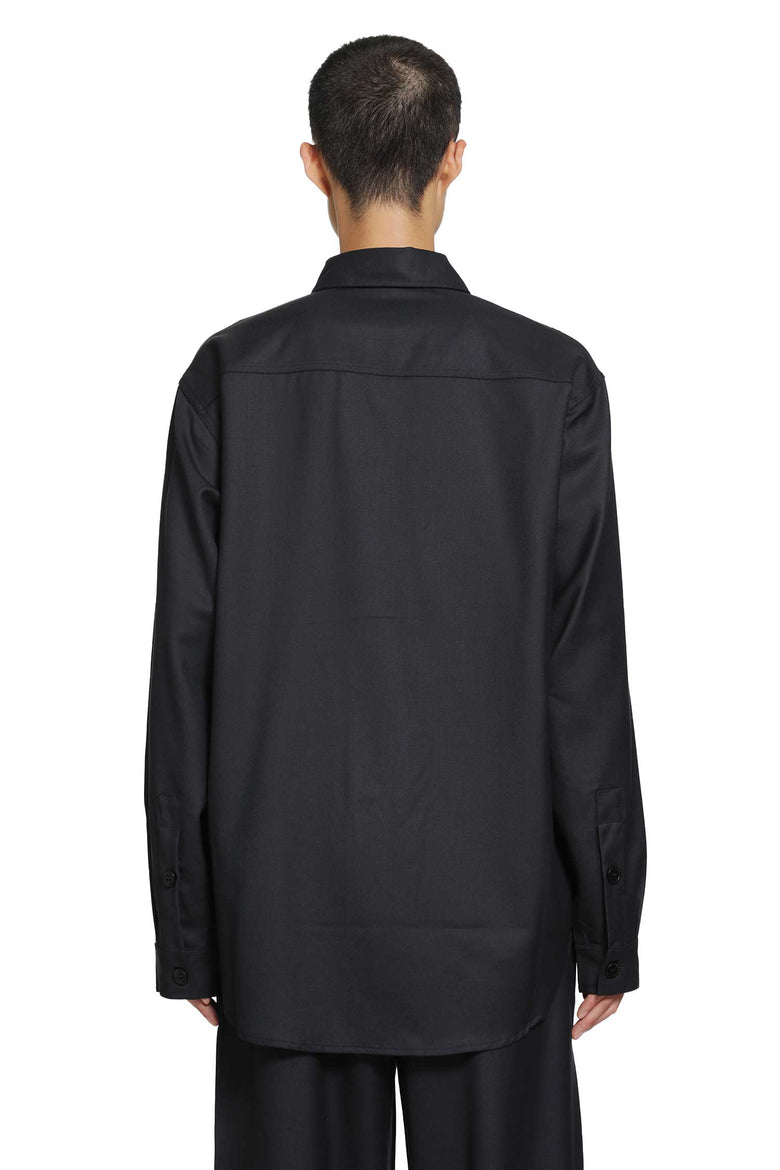 ROSE BURRITO Wool Overshirt man