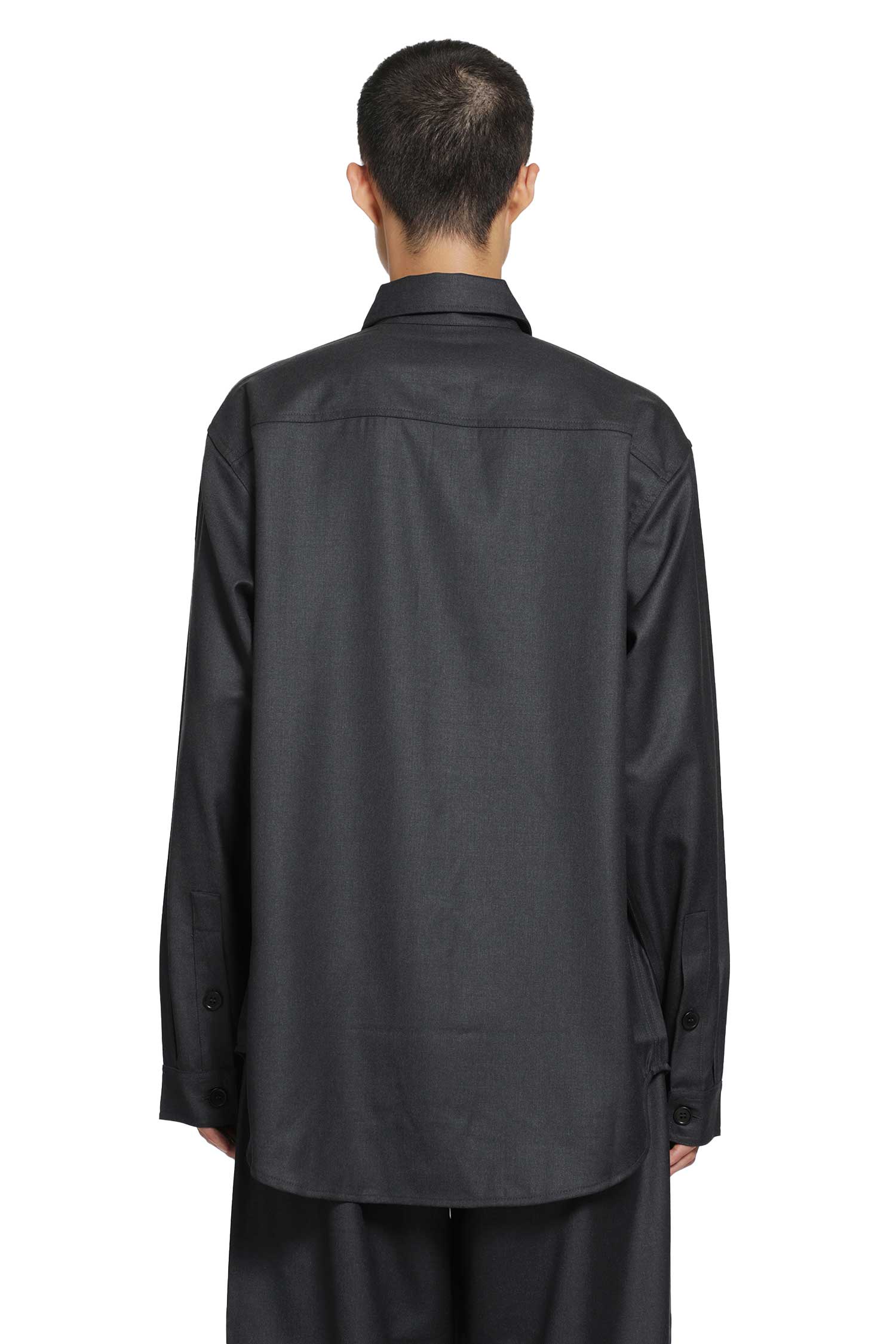 ROSE BURRITO Wool Overshirt man