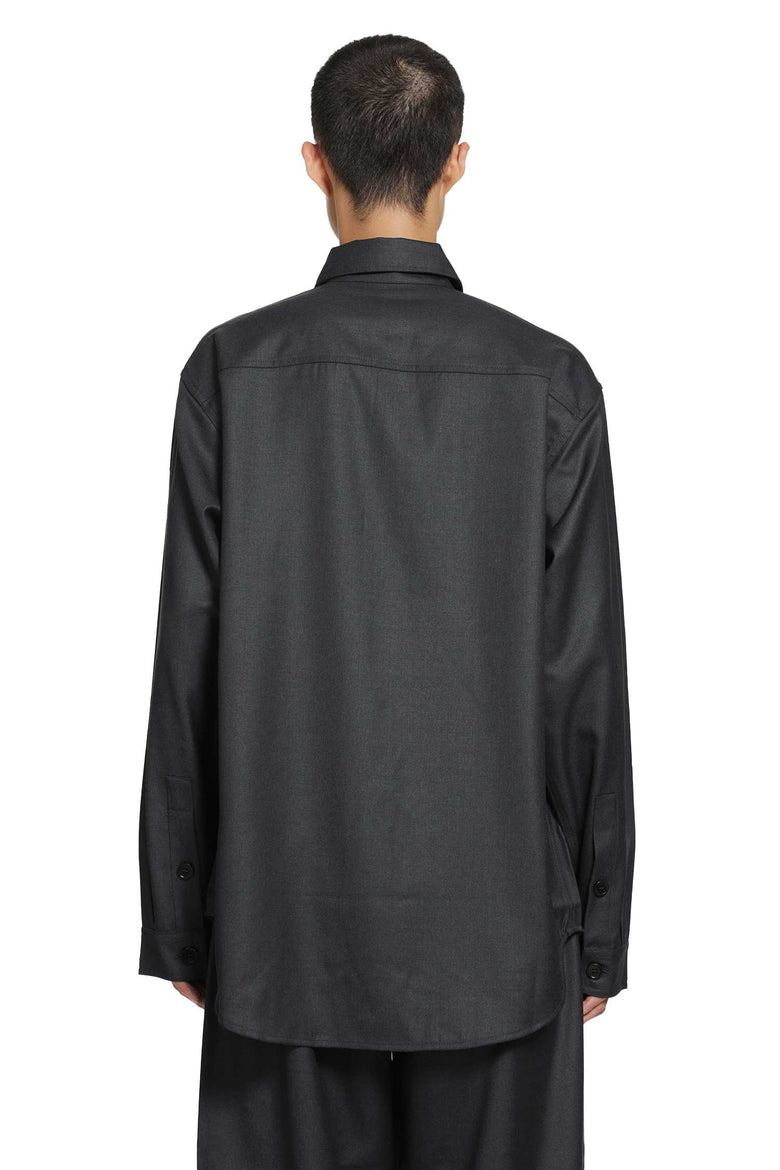 ROSE BURRITO Wool Overshirt man