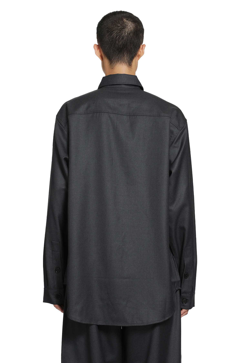 ROSE BURRITO Wool Overshirt man