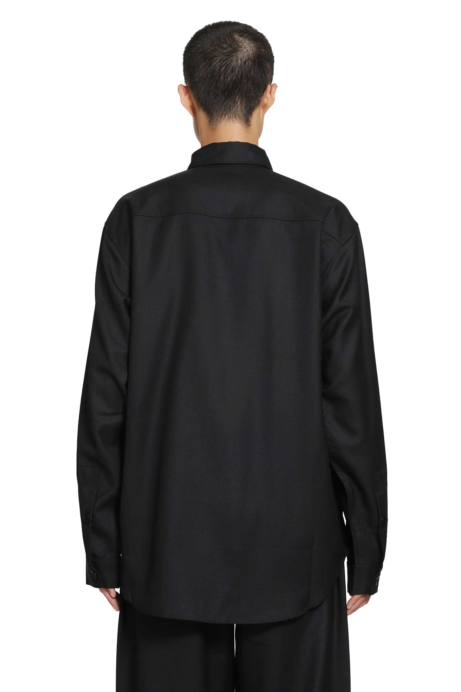 ROSE BURRITO Wool Overshirt man