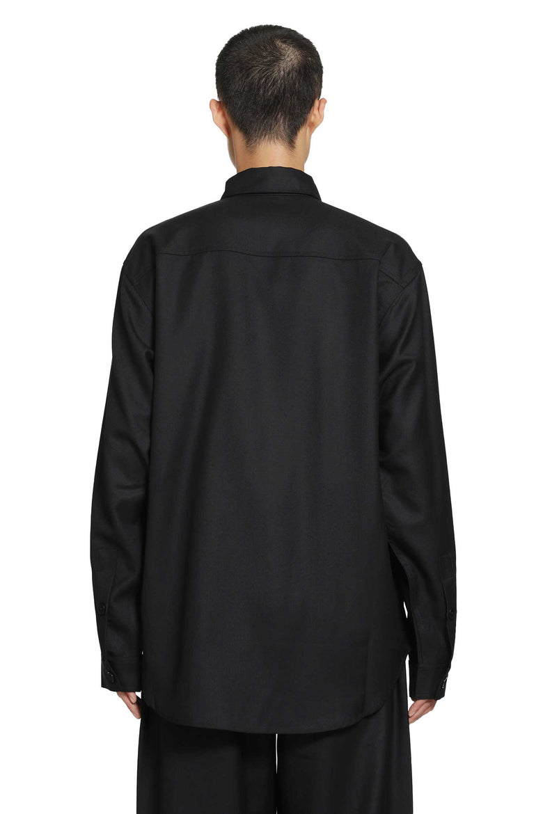 ROSE BURRITO Wool Overshirt man