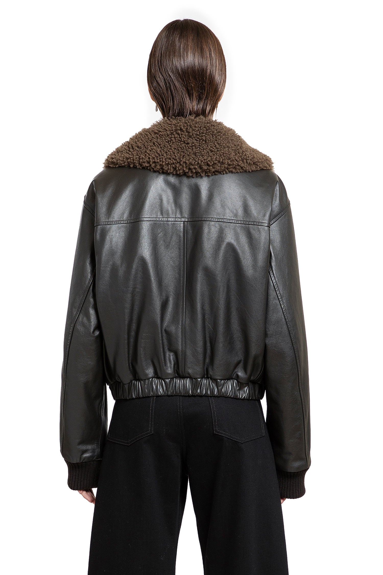 LEMAIRE WOMAN BROWN JACKETS