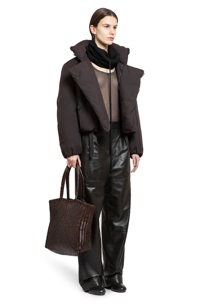 LEMAIRE WOMAN BROWN JACKETS