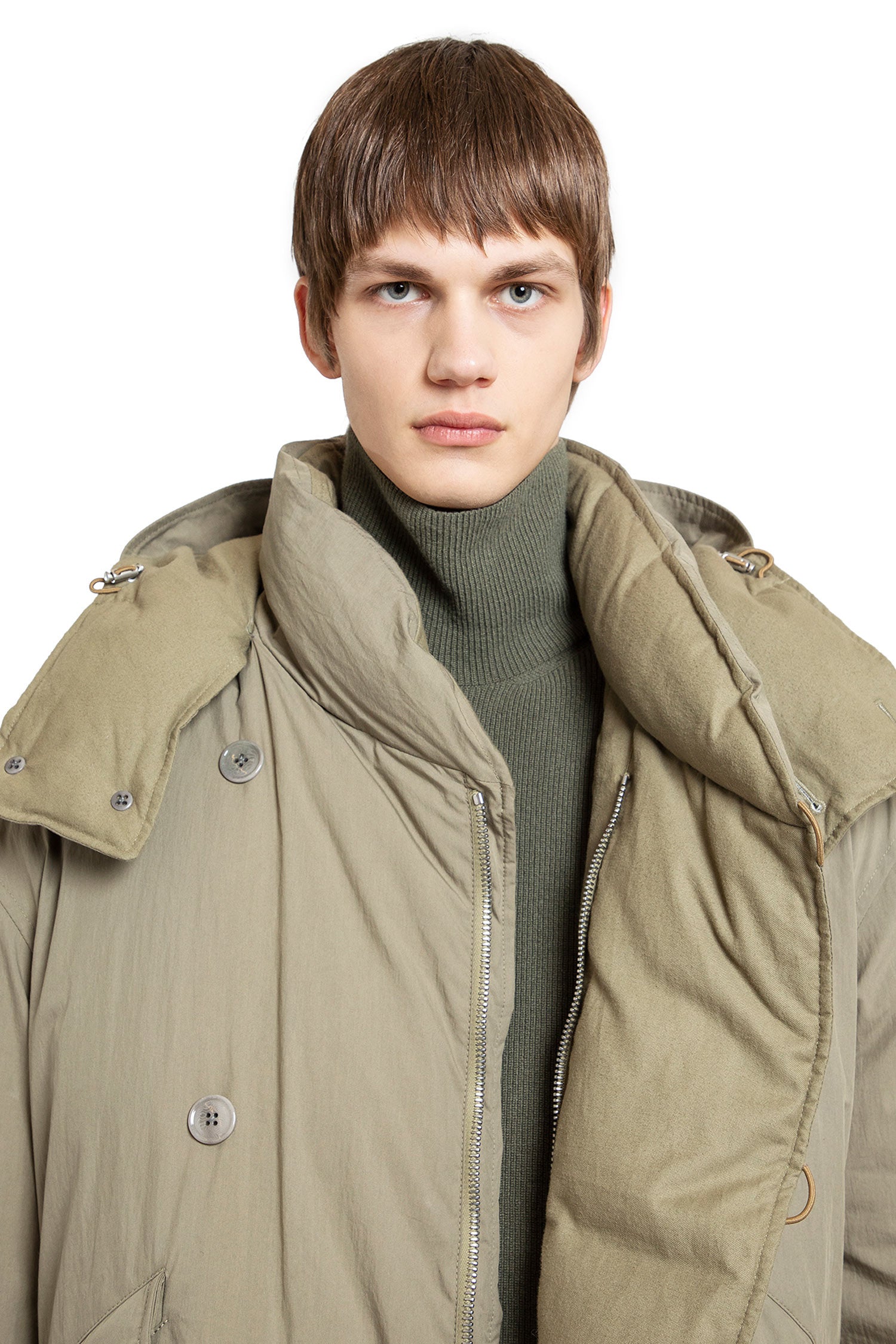 LEMAIRE MAN GREEN JACKETS