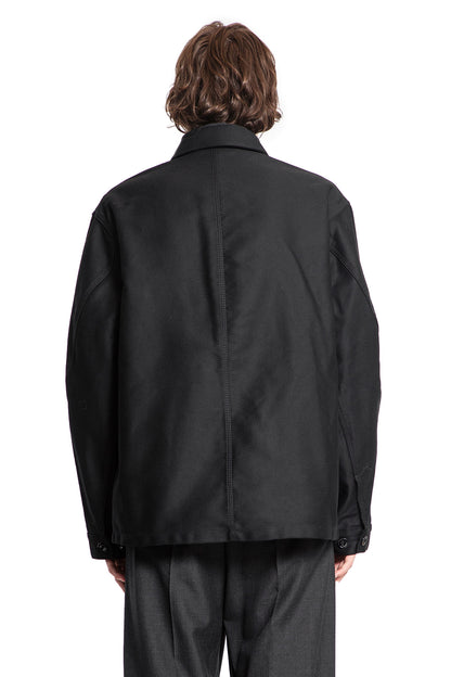 LEMAIRE MAN BLACK JACKETS