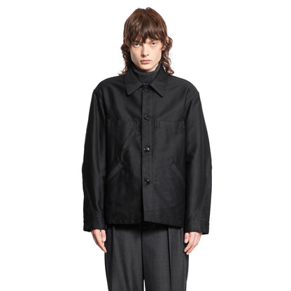 LEMAIRE MAN BLACK JACKETS