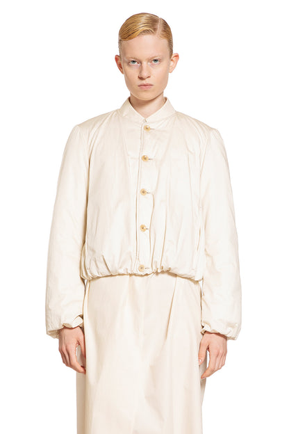 LEMAIRE WOMAN OFF-WHITE JACKETS