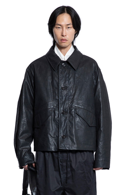 LEMAIRE MAN BLACK JACKETS