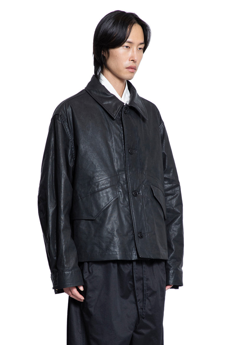 LEMAIRE MAN BLACK JACKETS