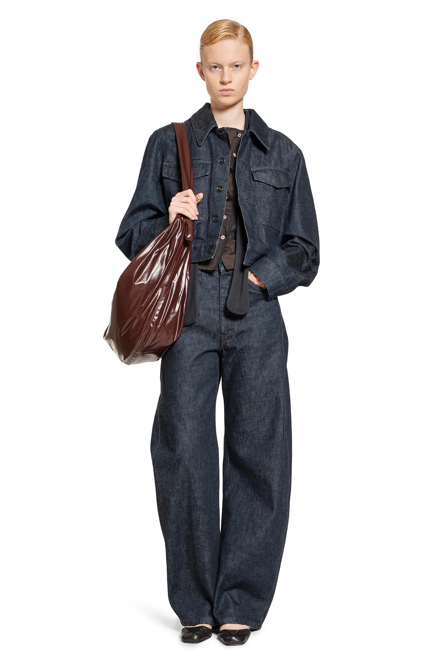 LEMAIRE WOMAN BLUE JACKETS - Antonioli.eu