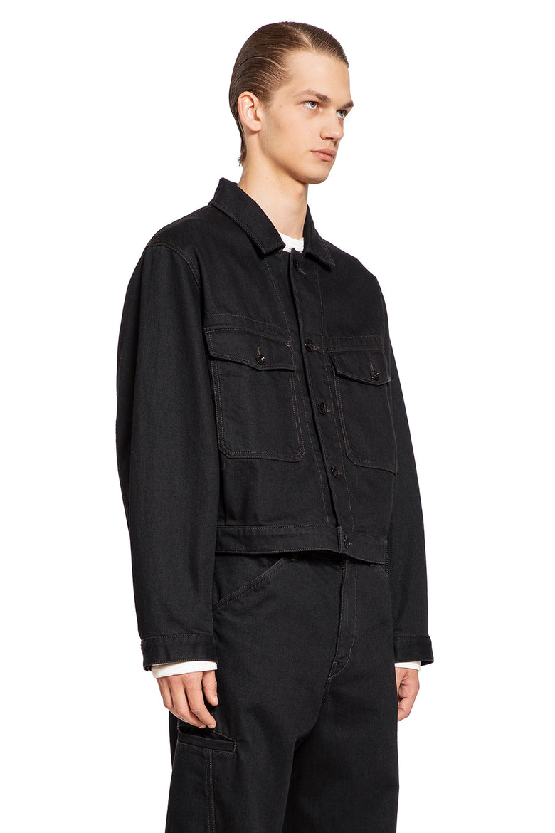 LEMAIRE MAN BLACK JACKETS