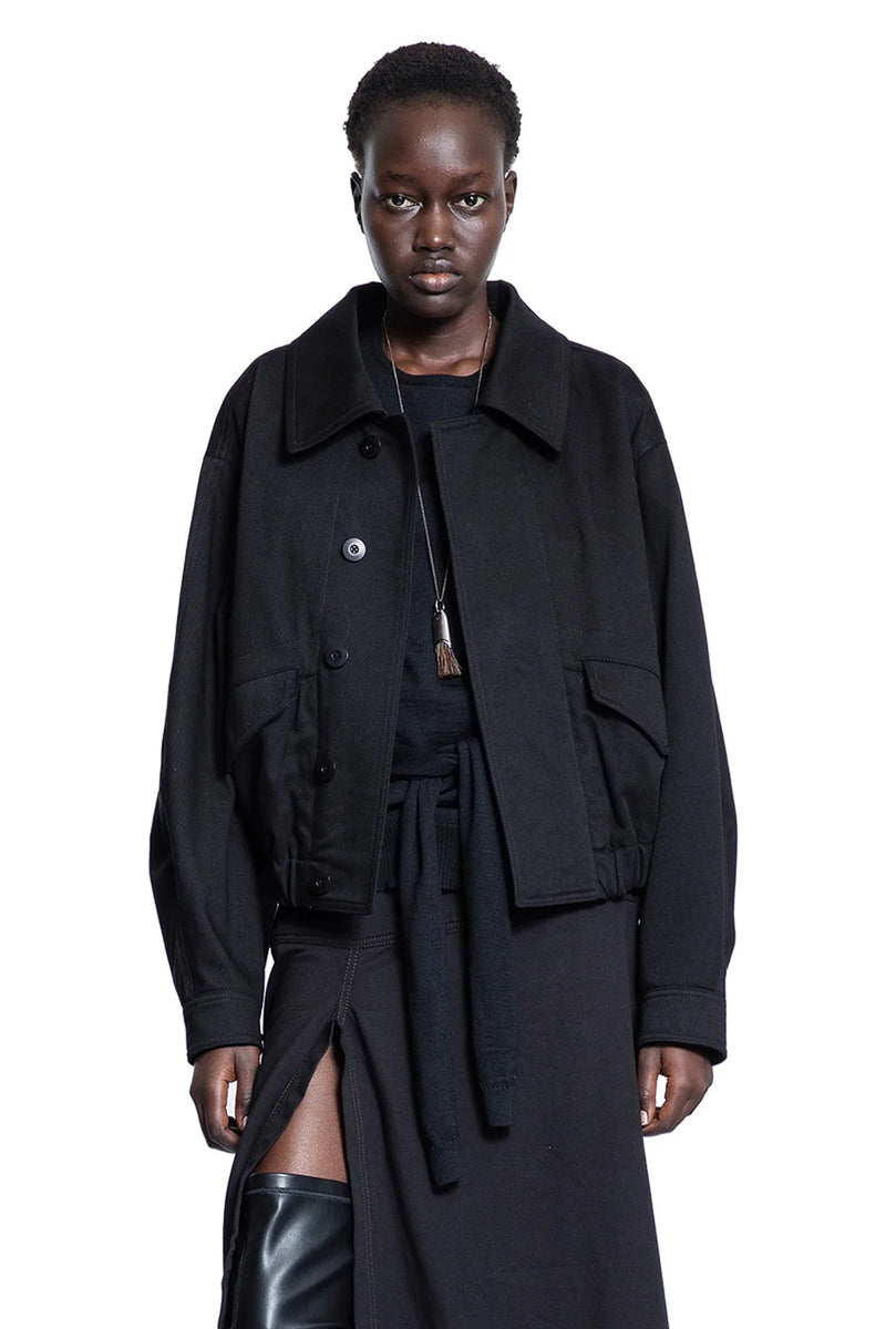 LEMAIRE WOMAN BLACK JACKETS - Antonioli.eu