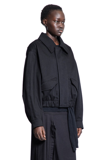 LEMAIRE WOMAN BLACK JACKETS