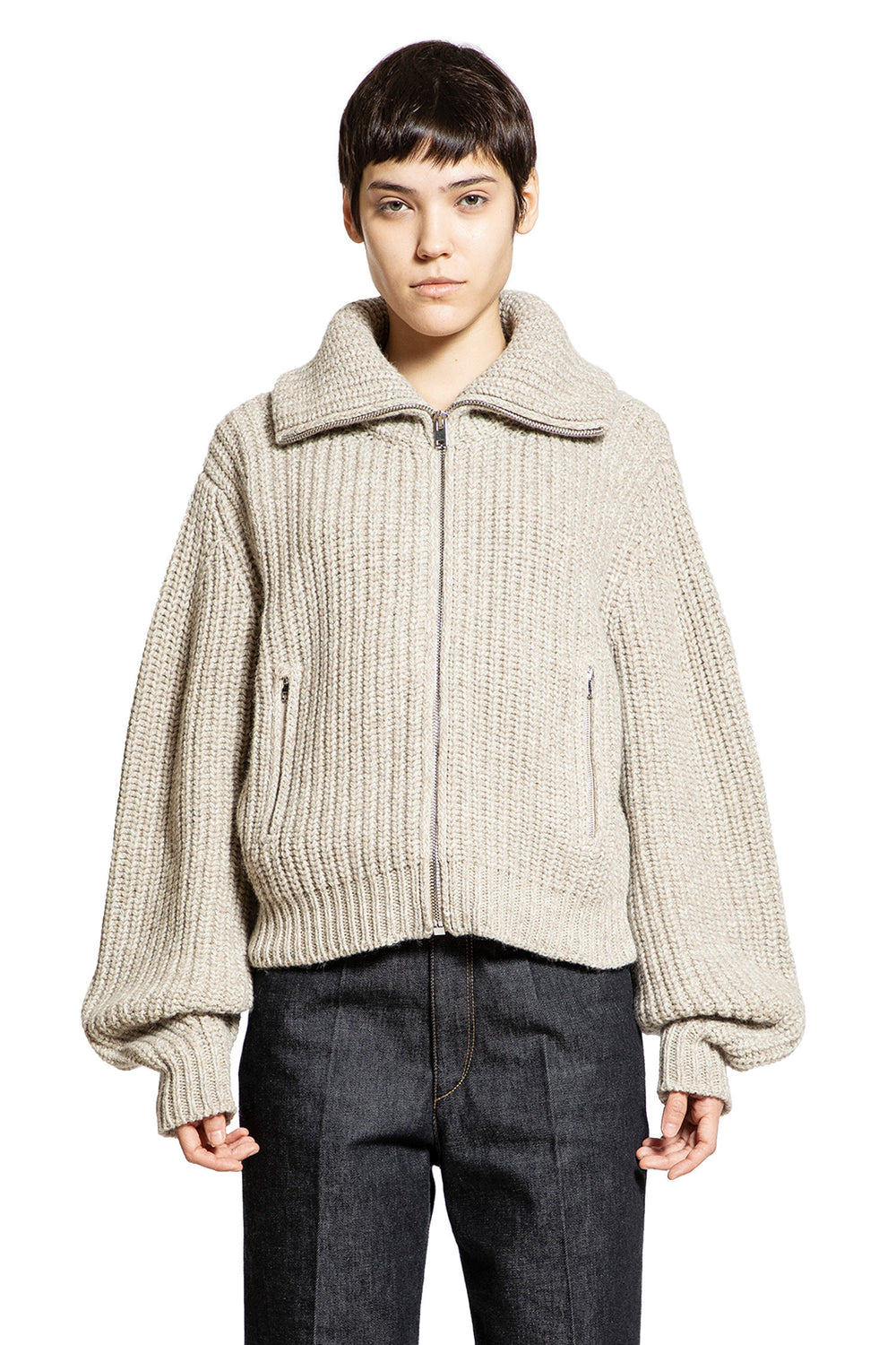 Zipped Cardigan